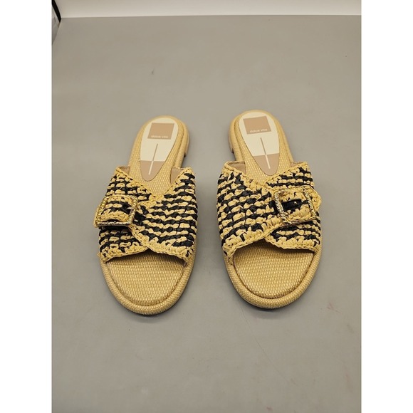 Dolce Vita Shoes - Dolce Vita Buckle Slide Sandals Alonzo Natural Size 9